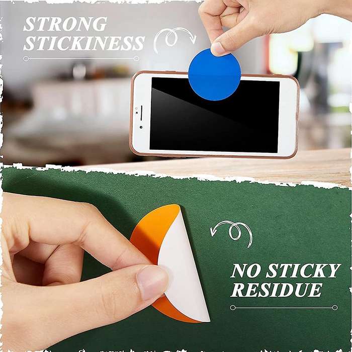2 Inch Round Color Coding Sticker 10 Assorted Colors Labels (400)