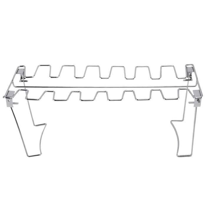 Chicken Wing Leg Rack for Grill Smoker Oven Stainless Steel Vertical