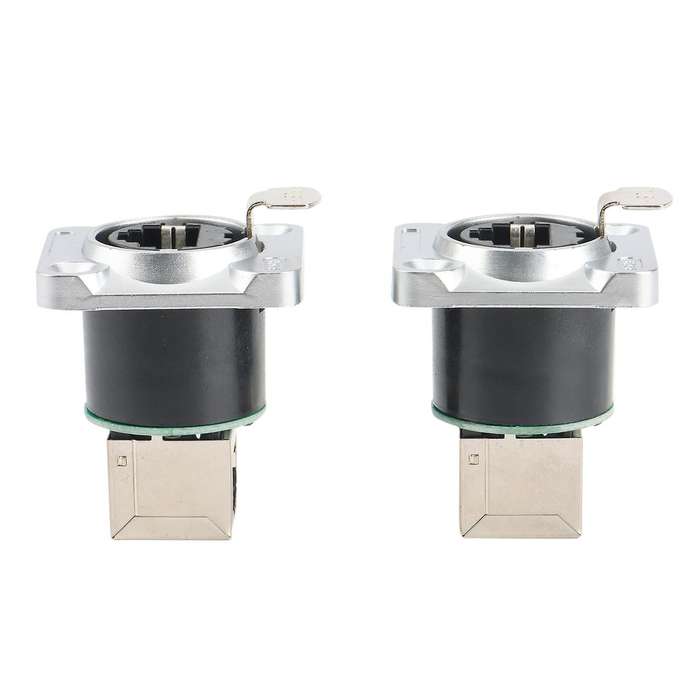 2pcs Rj45 Angle Connector, Connector Inner Insulator Crystal Head