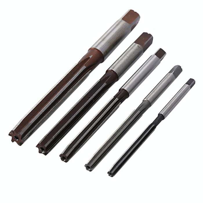 5pcs Hand Reamers Set H8 Chucking Straight Shank Set
