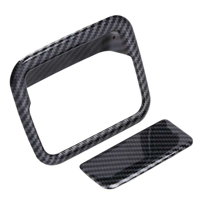 Carbon Fiber Car Glove Box Handle Door Bowl Cover for Honda Odyssey