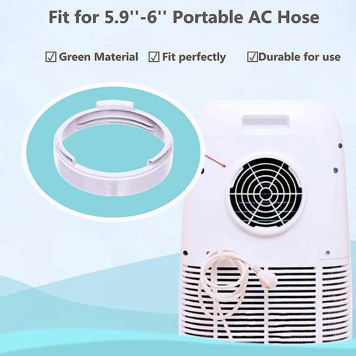 Air Conditioner Exhaust Hose Coupler Window Adapter Round