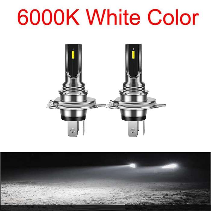 Fog Lamp 16000lm 6smd Bulbs 3000k Yellow Light Auto Turn Signals