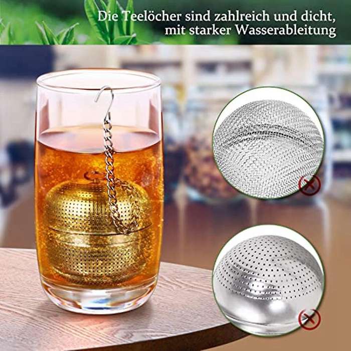 2pc Tea Strainer Tea Infuser Tea Filter Cup Tea Infuser Strainer Ball