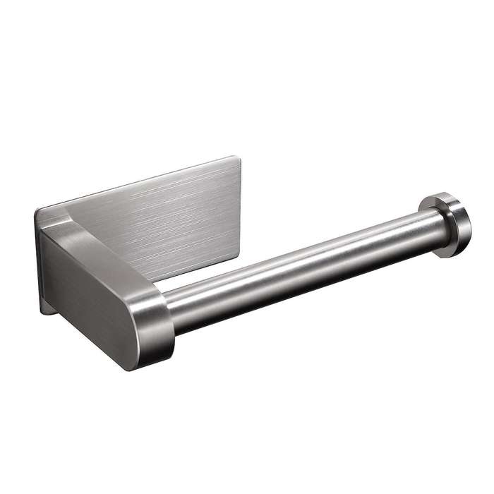 Stainless Steel Paper Roll Holder Toilet Paper Holder Self-adhesive