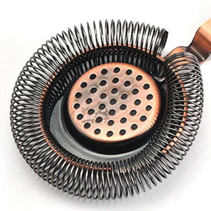 Cocktail Strainer Fits Shakers High Quality Bar Accessories Bronze