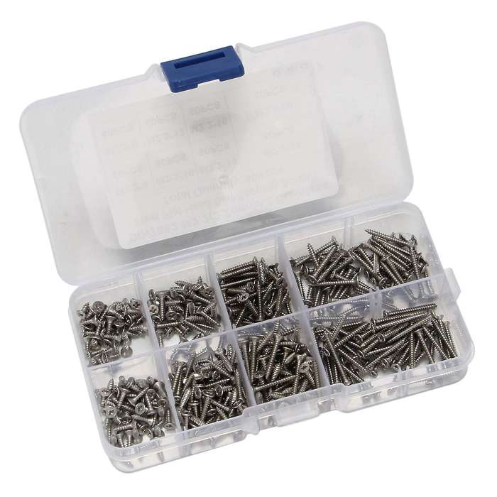 400pcs Self Tapping Screw 304 Stainless Steel