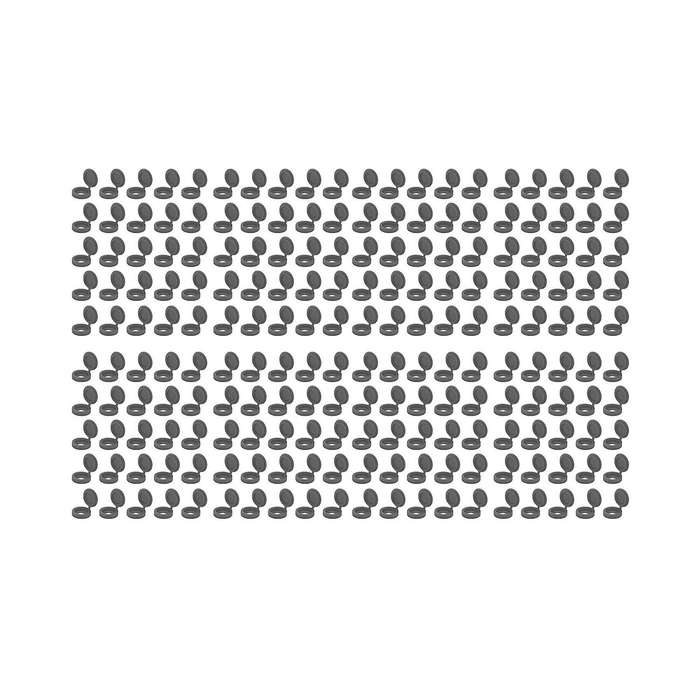 200 Pcs Screw Plastic Hinged Screw Head Caps Snap-on Decor (grey)