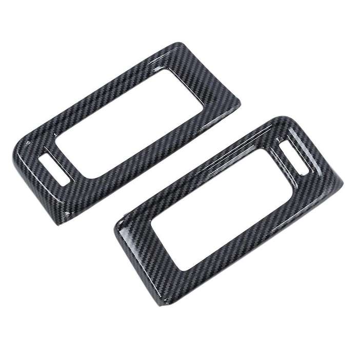 Car Interior Accessories Carbon Fiber Abs Car Ac Vent Cover Trim