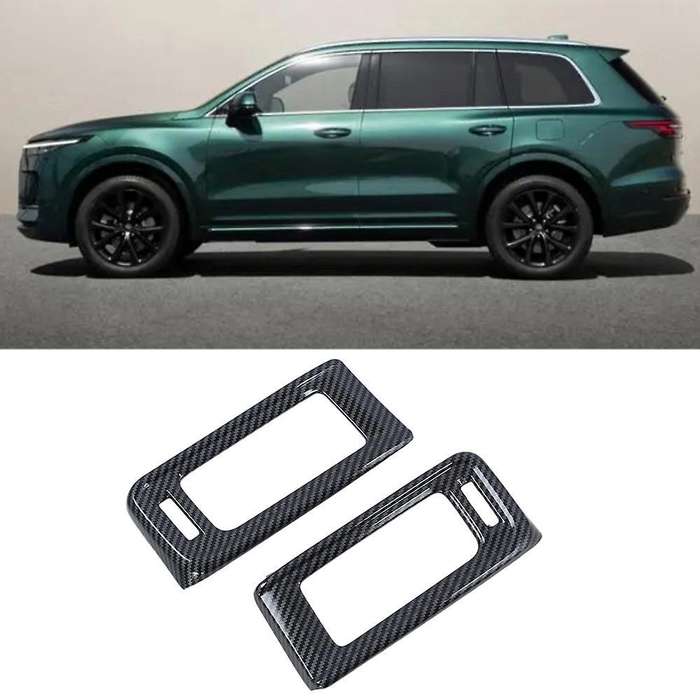 Car Interior Accessories Carbon Fiber Abs Car Ac Vent Cover Trim