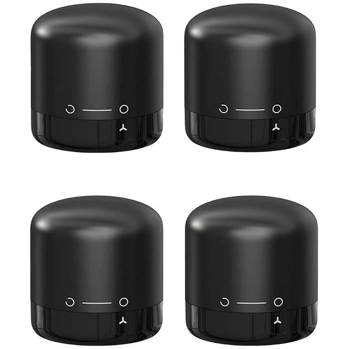 Wine Bottle Stopper Reusable Plastic & Silicone Set Of 4,wine Stopper