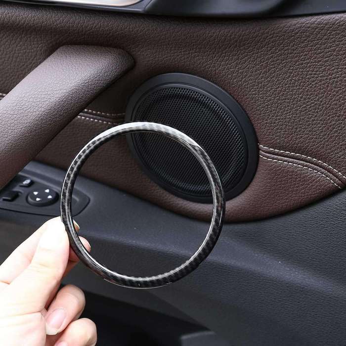 For Bmw 2 Series 2014-2019 Car Rear Horn Ring Cover Trim Accessories