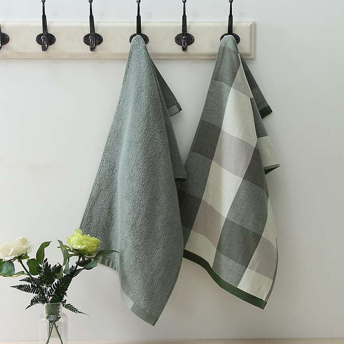 Absorbent Cotton Cloth Towels Kitchen Hand Towels Bathroom Items