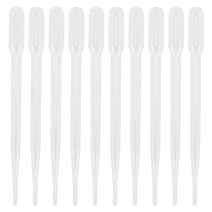 10x Disposable Plastic Eye Dropper Set Transfer Graduated Pipettes
