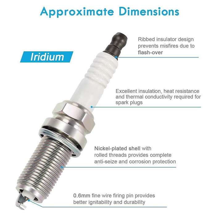 Ignition Coils & Spark Plugs for 2002-2012 Nissan Infiniti Maxima