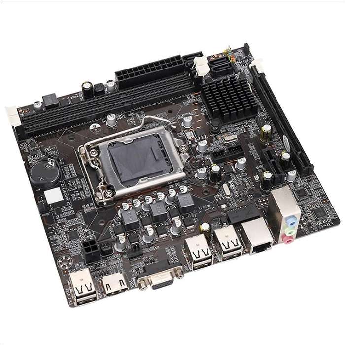 H61 Motherboard Lga 1155 Ddr3 Memory 16gb Micro-atx Desktop Mainboard