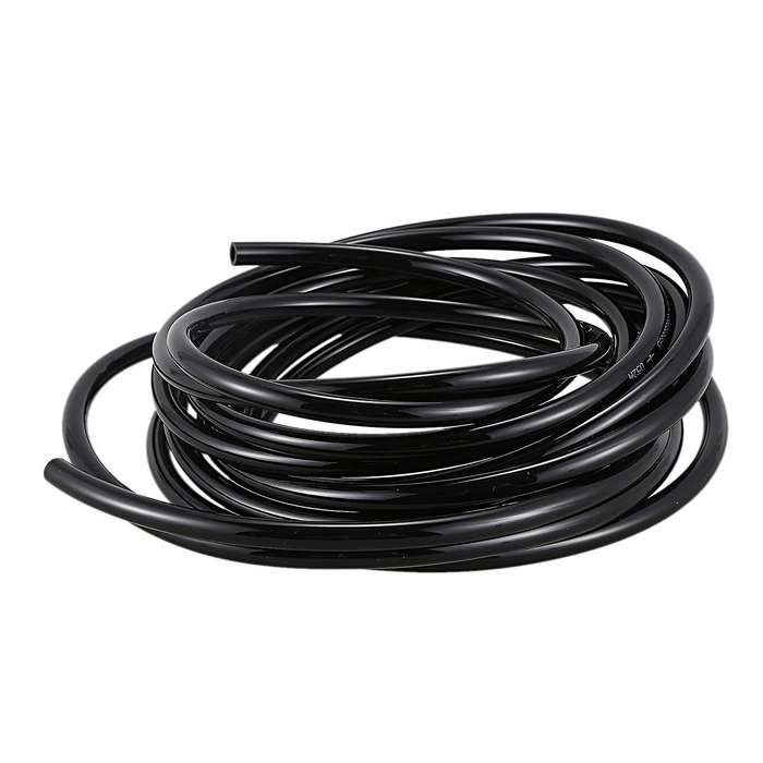 Black 5 Meters 8mm Od 5mm Id Wall Thickness Pu Air Hose Pipe