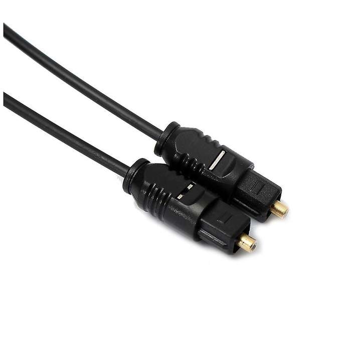 3.3ft /1m Digital Audio Fiber Optic Spdif Dvd Cd Toslink Cable Cord