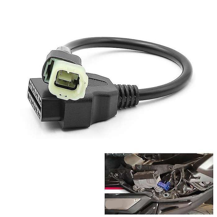 Obd2 to 4 Pin Diagnostic Adapter Cable Parts for Honda Motorbikes