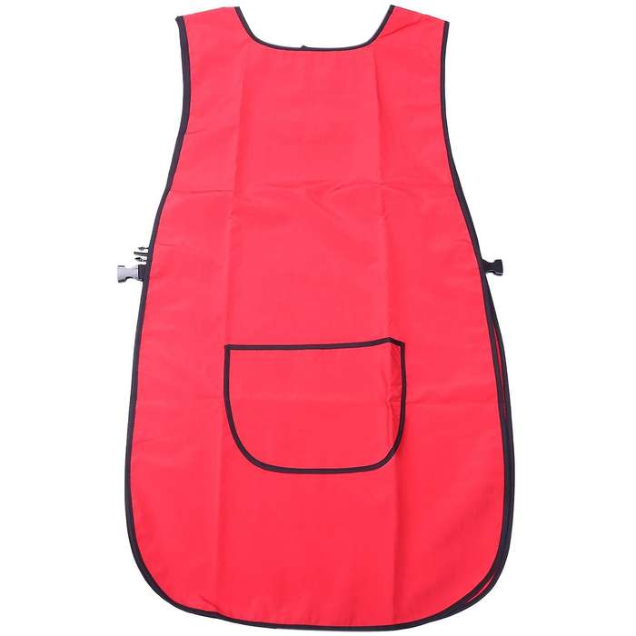 Red Women Salon Hairdressing Hair Cutting Apron for Hairstylist