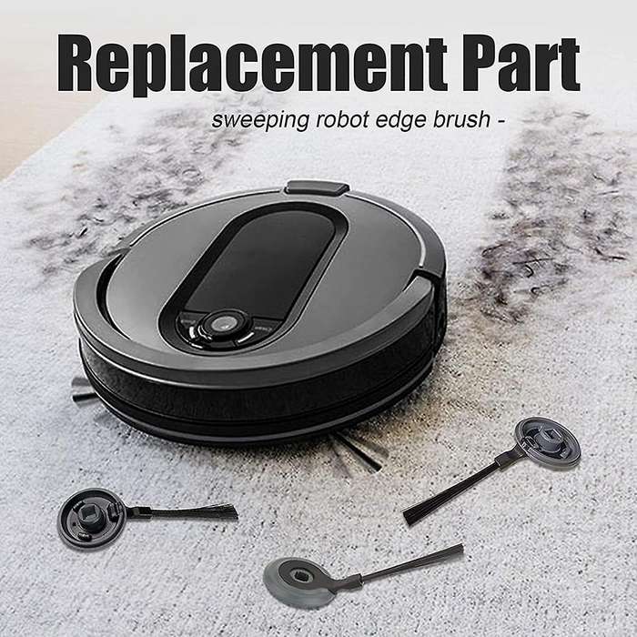 16 Pack Rvsbk950 Side Brushes for Shark Ion Robot By Techecook