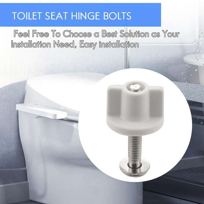 Universal Toilet Seats Screw Include Top Fix Nuts Screws,bottom Mount