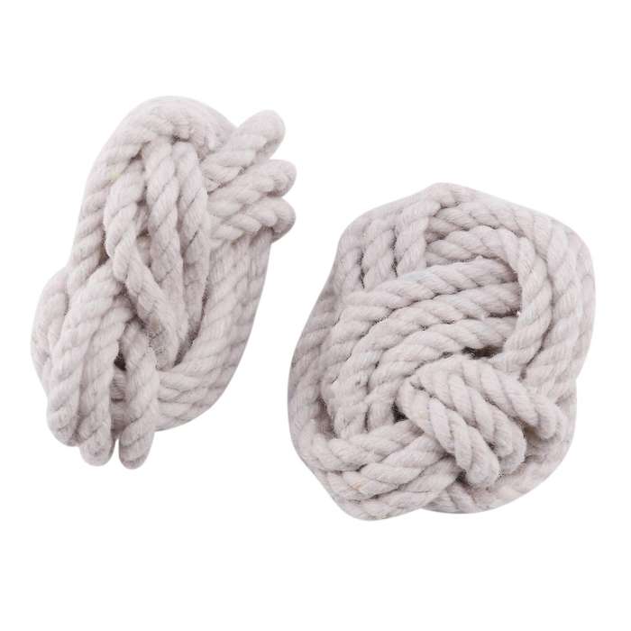 8pcs Model Room Natural Jute Napkin Ring Rope Woven Buckle Linen