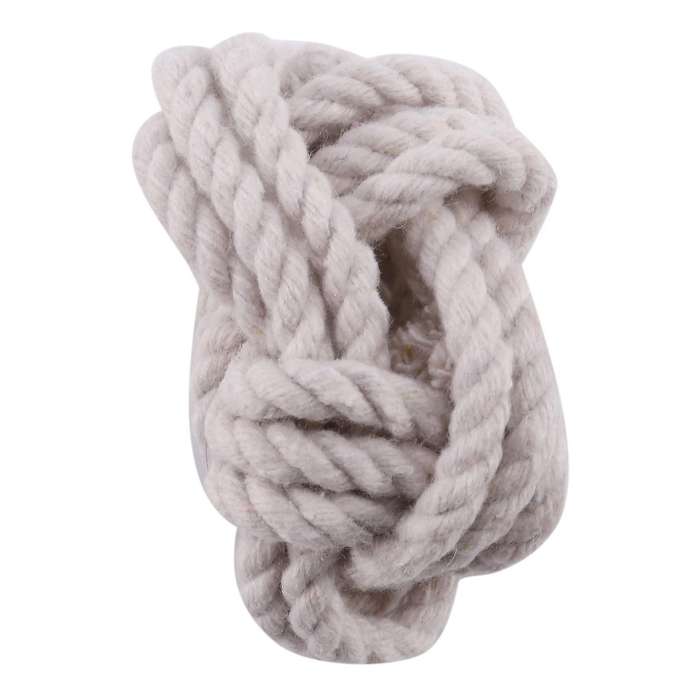 8pcs Model Room Natural Jute Napkin Ring Rope Woven Buckle Linen
