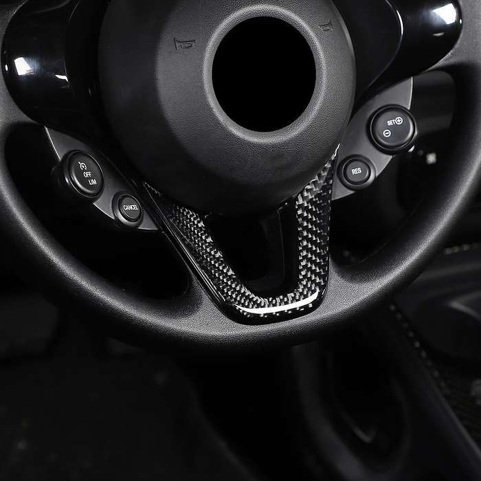 Car Steering Wheel Sticker for Mercedes-benz Smart 2016-2021