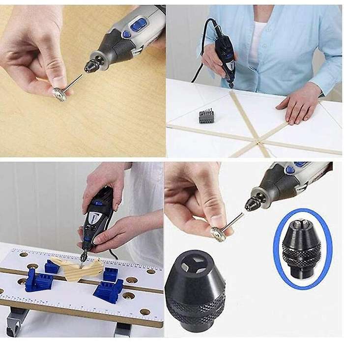 Quick Change Chuck Multifunction Universal Mini Keyless Drill Chuck