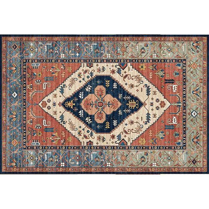 Indoor Door Mat Retro Indoor Floor Mat, Non Slip Dust Dirt Resist