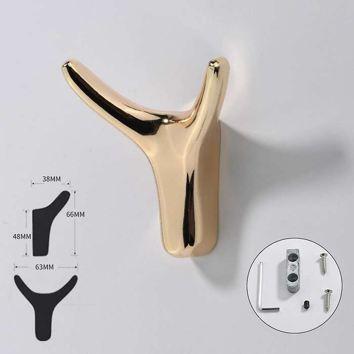 Wall Hooks for Bathroom Kitchen Keys Coat Robe Towel Hook Hanger G