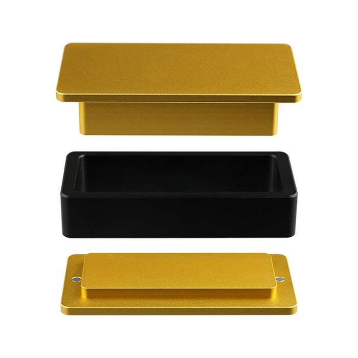 2x4inch Rosin Pre-press Mold Aluminum Material Mould for Concentrates