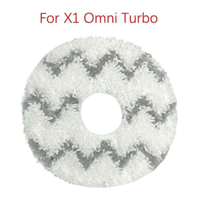 6pcs Replacement Accessories Twisted Mop Cloth for Ecovacs Deebot