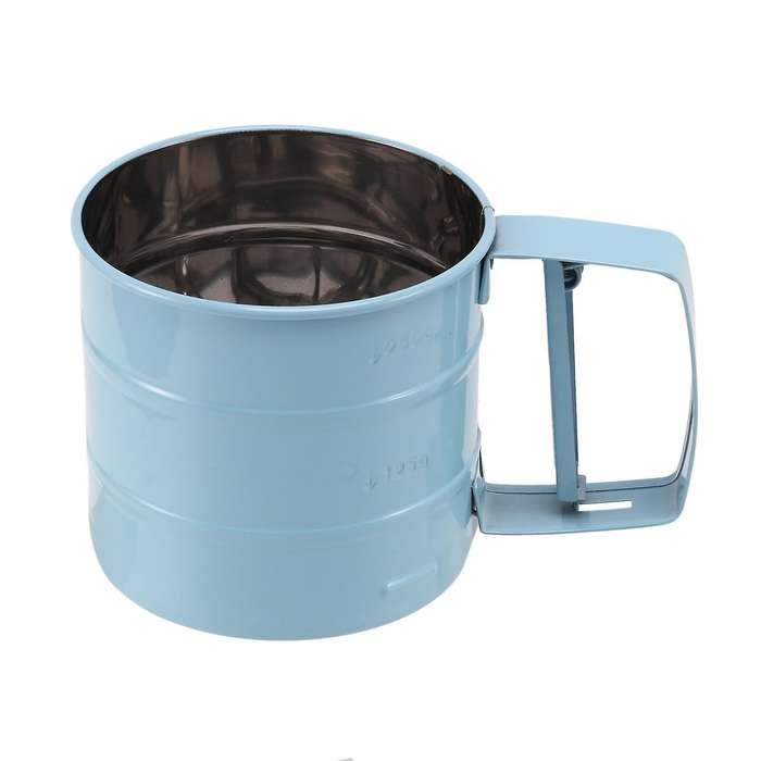 Flour Sifter for Baking,with 24 Fine Mesh Stainless Steel Screen