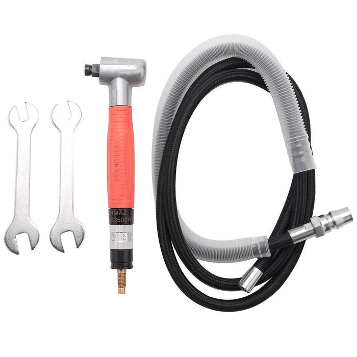 3mm 90 Degree Angle Air Die Grinder Pneumatic Polisher Tool Set