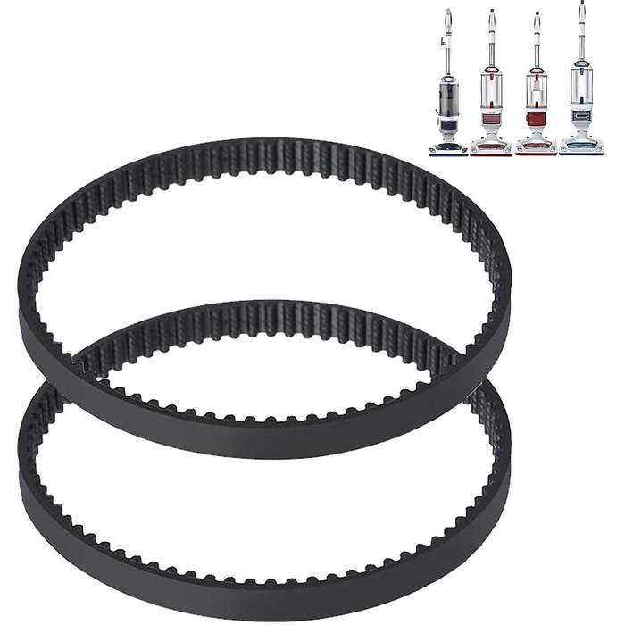 2 Pack Belts for Shark Nv501,nv502,the Rotator Lift-away Vacuum Parts