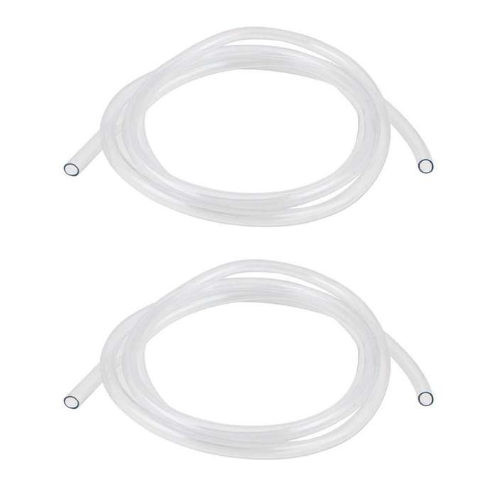 6,5ft 8mm Innen Dmr. Klar Pvc Schlauch Fuer Luftpumpe Aquarium