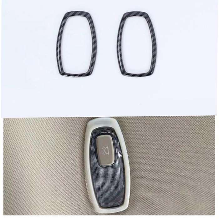 Car Roof Light Cover Left+right Reading Light Frame Modified