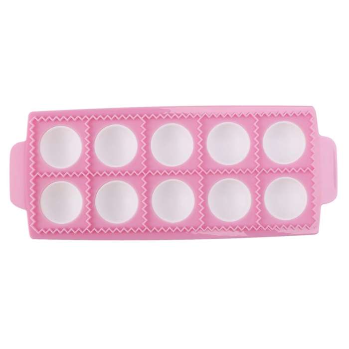 Ravioli Mould Round Ravioli Maker Tray 10 Grids Ravioli Trays