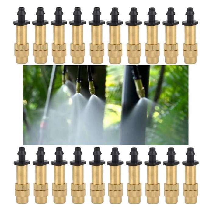 30pcs Watering Nozzle Adjustable Copper Irrigation Water Sprinkler