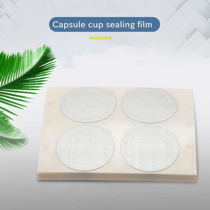 100pcs 37mm Aluminum Foil Lids Seals Foil Lids for Nespresso Capsules