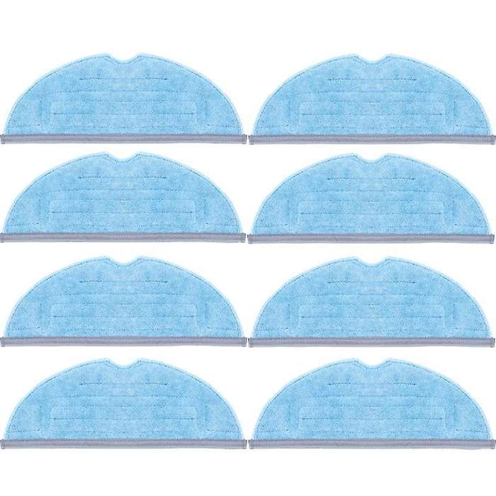 8pcs Replacement Mops Rag Cloths for Roborock S7 Vacuum Cleaner
