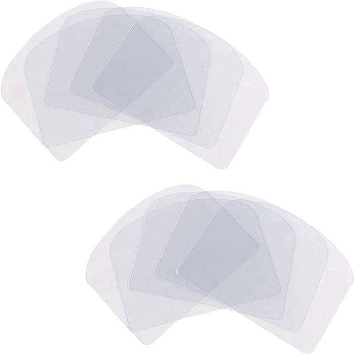 13 Pcs Transparent Cake Cream Scraper Flexible Icing Spatula Baking