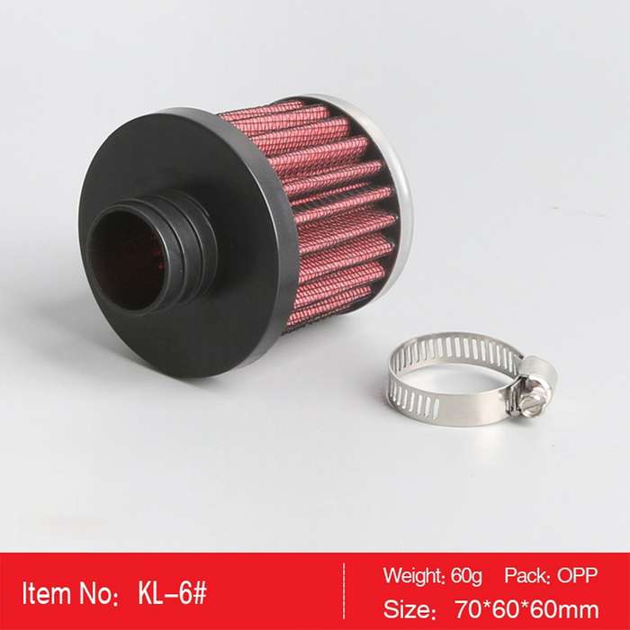 Universal 25mm Car Motor Cold Air Intake Filter Kit for Trucks
