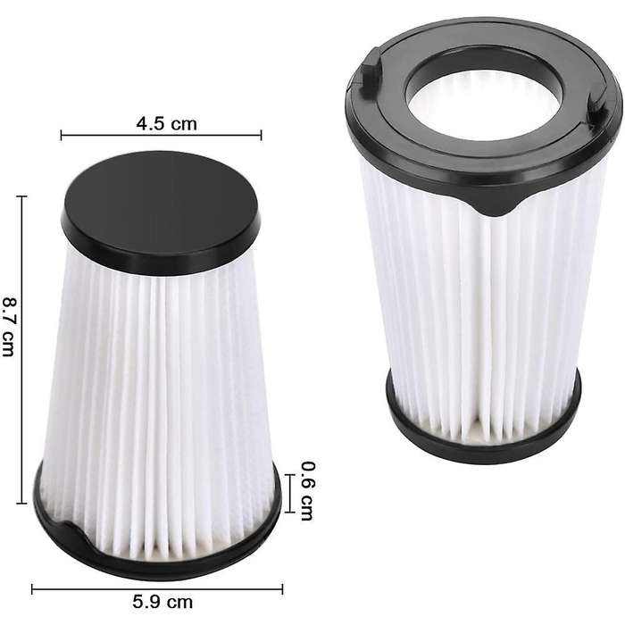 8pcs Hepa Filter for Aeg Cx7-2 Ergorapido Vacuum Cleaner