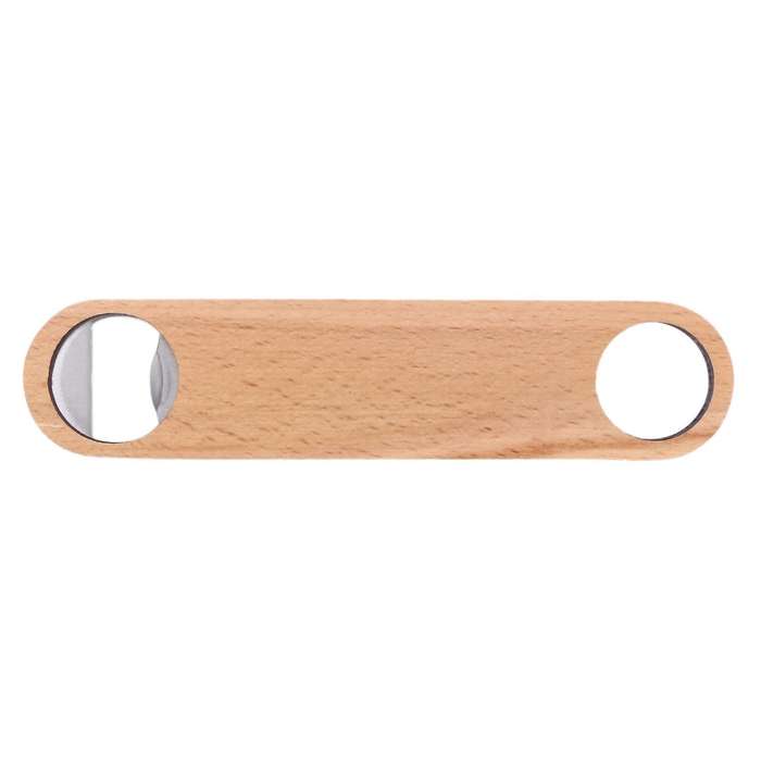 Beer Bottle Opener Vintage Wooden Handle Bar Kitchen Accessories