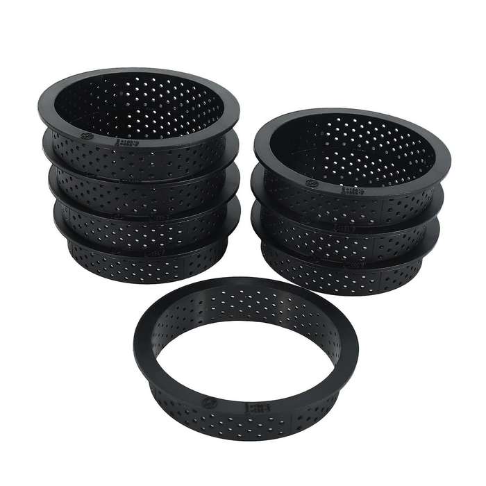 Round Shape Bakeware Diy Decorating Tool,decorating Bakeware 8pcs