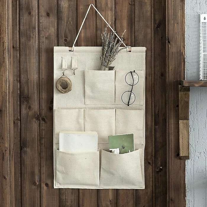 Wall Door Closet Window Hanging Multipurpose Organizer Bag-4 Pocket
