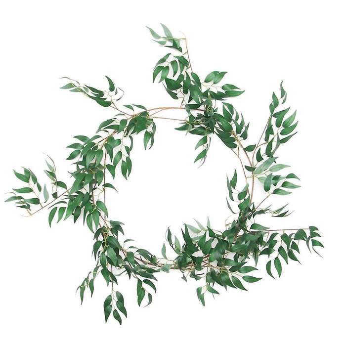 Wedding Willow Leaves for Home Decor Fake Plant Birthday Green